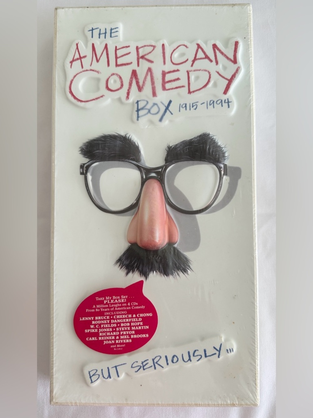 Vintage American Comedy Box Set 4 CDs Sealed Rhino Records